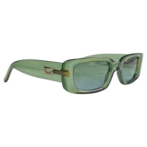 vintage green gucci sunglasses.